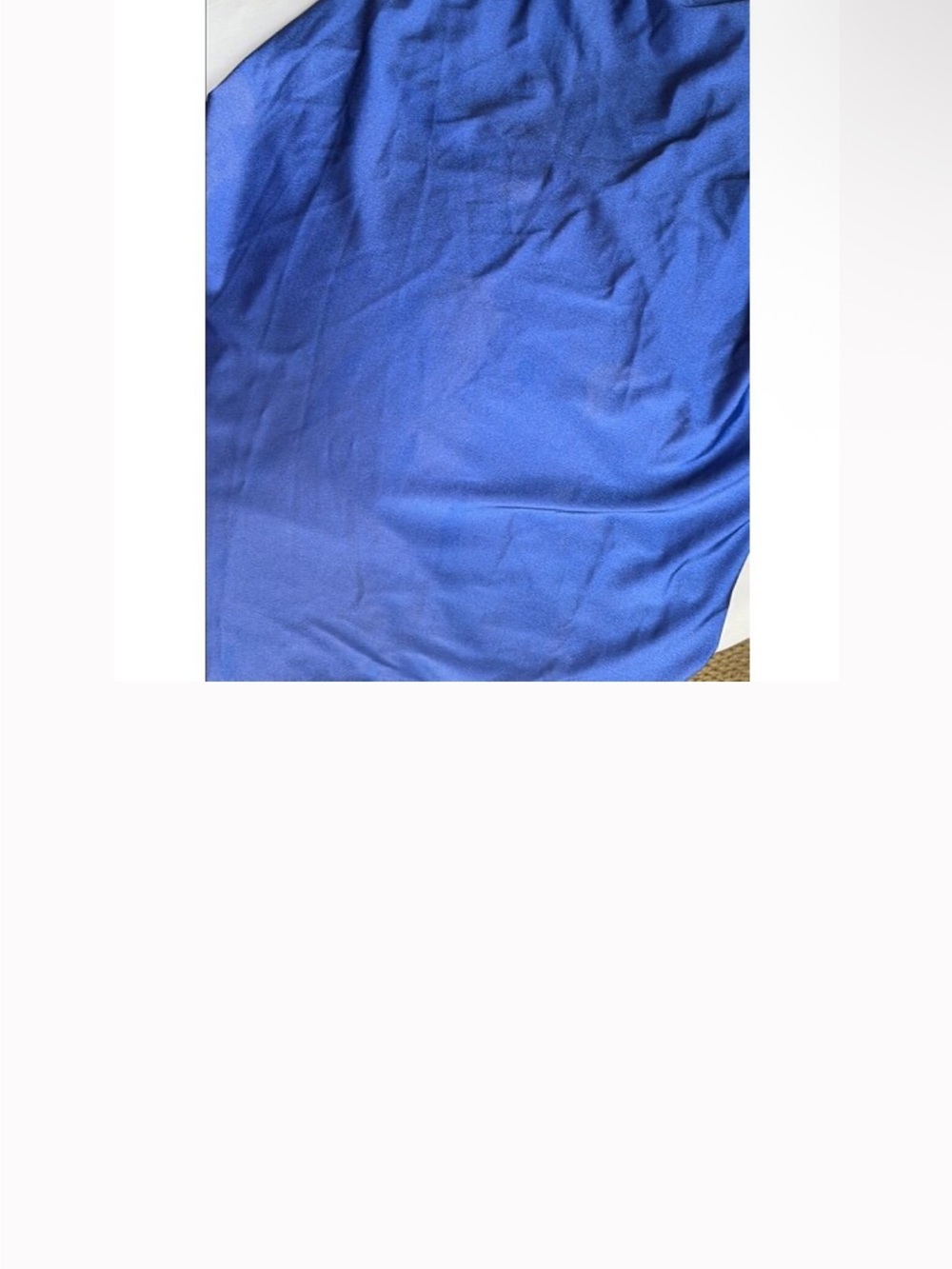 Baobab Celele Blue One Shoulder Maxi Dress Stretch Size XS - Picture 9 of 9
